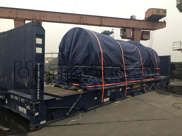 古巴1.8&times;7米雞糞烘干機