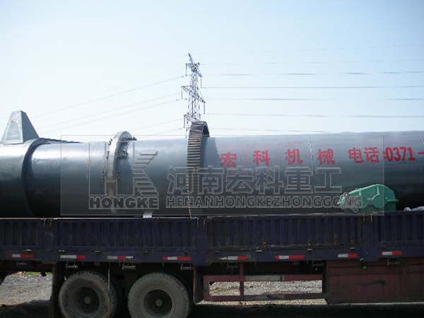 窯皮的形成階段，陶粒砂回轉窯的溫度達到一定的值